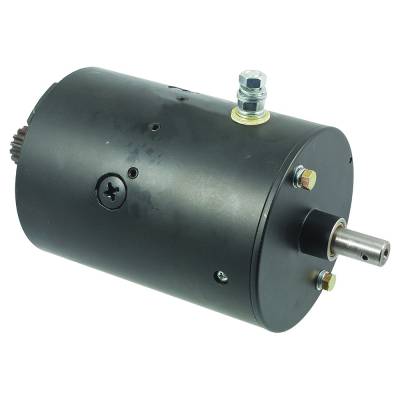 Rareelectrical - 12V Electric Winch Motor Compatible With Warn Early Bellview Winch Ccw 14-Tooth Gear Heavy Duty - Image 2