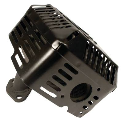 Muffler With Heat Shield Compatible With Honda Gx120 Gx160 Gx200 Little Wonder 6232-00-01 Edger Ryan