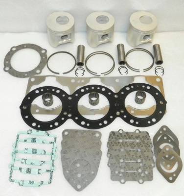 Top End Rebuild Kit 0.75Mm Over 80.75Mm Compatible With 2000-2003 Kawasaki 1100 Stx Di 2001-2004