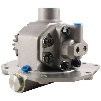 Rareelectrical - Hydraulic Pump Double Gear Compatible With Ford 3000 3550 4000 4100 4140 4330 4340 4400 4410 New - Image 2
