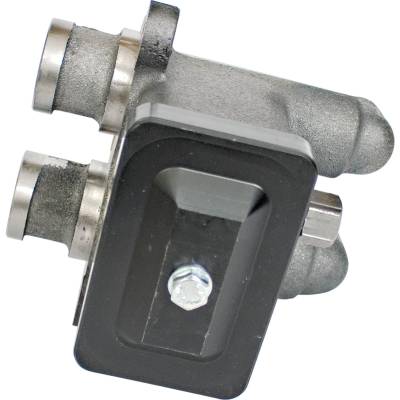 Rareelectrical - Brake Master Cylinder Dual Circuit Compatible With 1983-1990 Ford New Holland 8600 8700 9600 9700 - Image 2