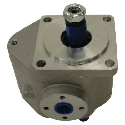 Rareelectrical - Hydraulic Pump Compatible With Ford 1700 1710 1900 New Holland Compact Tractor Engine Mount Keyed - Image 2