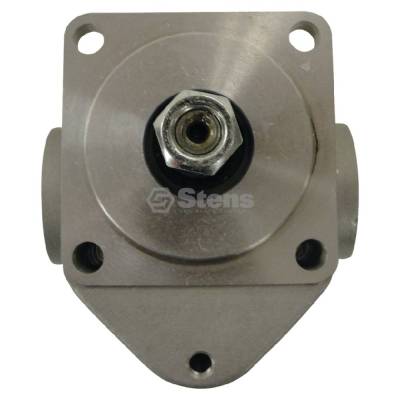 Rareelectrical - Hydraulic Pump Compatible With Ford 1700 1710 1900 New Holland Compact Tractor Engine Mount Keyed - Image 3