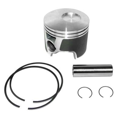 Starboard Side .030 Over Piston Kit With Rings Compatible With 1999-2006 Johnson Evinrude V8 Ficht