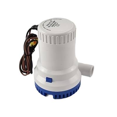 2000 Gph Non-Automatic Marine Bilge Pump Compatible With 12V Dc Submersible Boat Water Pump 1-1/8