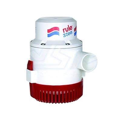 3700 Gph Non-Automatic Marine Bilge Pump Compatible With Rule Model 14A 12V Dc Heavy Duty