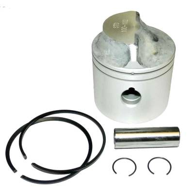 Piston Kit Compatible With Johnson Evinrude 9.9 15Hp 2-Cyl Cross Flow 2-Stroke Outboard 2.415" Bore
