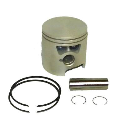 Outboard Piston Kit .040 Oversize Compatible With 1997-2007 Mercury 40Hp 50Hp 60Hp 3-Cylinder