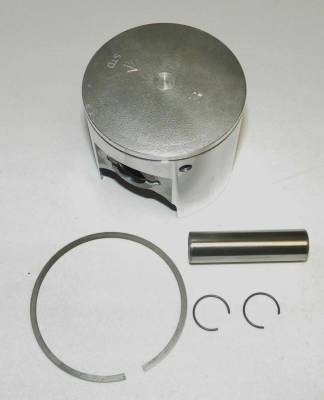 Piston Kit Compatible With 1982-1990 Kawasaki 550 Pwc Js550 550Sx 530Cc Twin 2-Stroke OEM 13001-3020