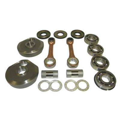 Crankshaft Rebuild Kit Compatible With 1996-1997 Kawasaki Zxi 750 Sxi 750 743Cc 2-Cyl 2-Stroke Twin