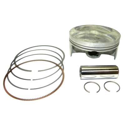 New Piston Kit 76.96Mm Compatible With Kawasaki Kx250f Motocross 2004-2005 Suzuki Rm-Z 250 2004-2006