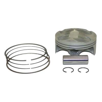 New Piston Kit 76.98Mm Compatible With Suzuki Rm-Z 250 Motocross 2007-2009 249Cc Liquid-Cooled Dohc