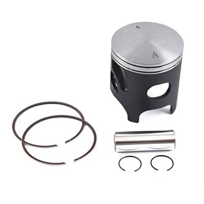 New Piston Kit Size C 66.37Mm Compatible With Yamaha Yz250 Yz250x 1999-2025 Suzuki Rm250 2003-2012