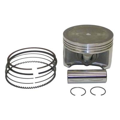 New Piston Kit 0.25Mm Oversize 97.25Mm Compatible With Honda Xr600r 1985-2000 591Cc Air-Cooled