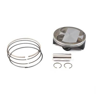 New Piston Kit Size A Compatible With Honda Crf450r 2004-2008 Crf450x 2005-2017 449Cc Liquid-Cooled