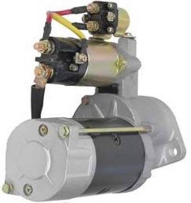 Rareelectrical - New Starter Motor Compatible With Mitsubishi Forklift Fd-25B-Ds Fd-25D Fd-25T 34366-00101 0R1091 - Image 2