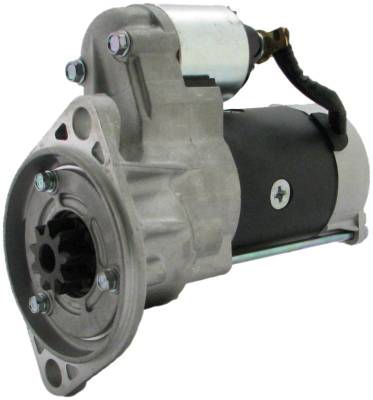 Rareelectrical - 12V Starter Motor Compatible With 1985-1993 Mustang Skid Steer Loader 552 960 Isuzu 4Jb1 Diesel - Image 2