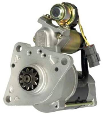 12V Starter Motor Compatible With 1989-1995 Mitsubishi Fuso Fe Fg Series 3.3L 3.9L Diesel Clockwise