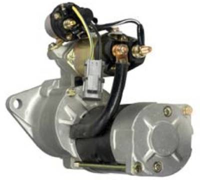 Rareelectrical - 12V Starter Motor Compatible With 1989-1995 Mitsubishi Fuso Fe Fg Series 3.3L 3.9L Diesel Clockwise - Image 2
