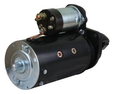 Rareelectrical - New 12V Ccw Starter Motor Compatible With 1976-1980 International Harvester 666 686 Diesel Tractor - Image 2