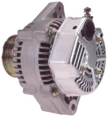 Rareelectrical - New 65 Amp Alternator Compatible With 1986-1989 Honda Accord Dx Lx 2.0L I4 Sohc A20a1 12V Ccw - Image 2