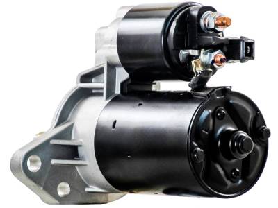 Rareelectrical - New Starter Compatible With Volkswagen Cabrio Corrado Golf Jetta Passat 0-001-107-020 0-001-107-021 - Image 2