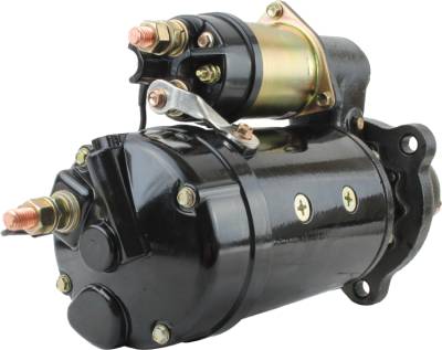 Rareelectrical - 12V Starter Motor Compatible With 1994-2001 Caterpillar 3116 6.6L 3126 7.2L C7 Diesel Cat Excavator - Image 2