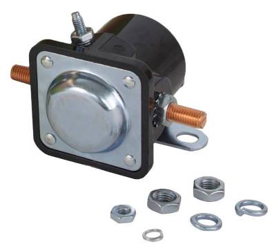 Snow Plow Hydraulic Pump Motor Solenoid 12V Compatible With Meyer E47 E57 E60 3 Terminal
