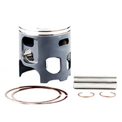 Piston Kit 2.5Mm Over 66.5Mm Compatible With Yamaha Banshee 350 Yfz350 347Cc Inline 2-Cyl 2-Stroke