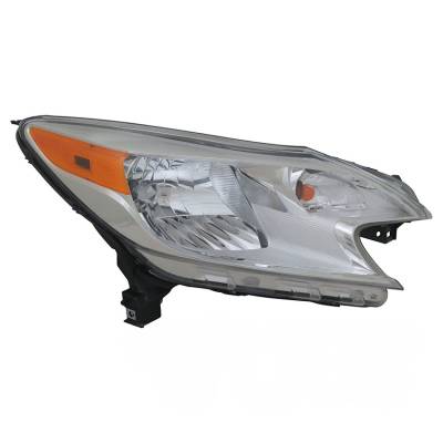 Halogen Headlight Assembly Right Passenger Side Compatible With 2014-2016 Nissan Versa Note