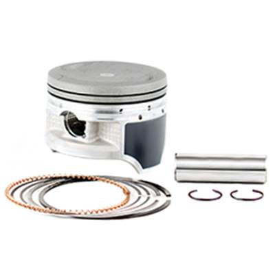 Piston Kit 0.5Mm Over 69.5Mm Compatible With Kawasaki Bayou 250 Klf250a 229Cc Ohv Air-Cooled
