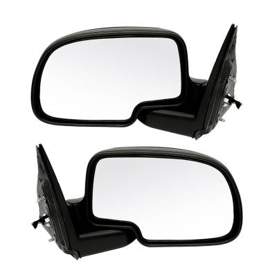 New Door Mirrors Pair Fits Chevrolet Avalanche 1500 Ls 2005-06 19120037 19120542