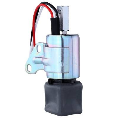 Rareelectrical - Fuel Shut-Off Solenoid 12V 2-Terminal Intermittent Duty Compatible With Caterpillar 3204 3304 3304B - Image 7