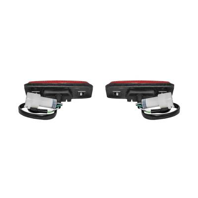 Rareelectrical - New Pair Of Side Marker Lights Compatible With Toyota Pickup 1982-83 To2860105 81750-39105 - Image 2