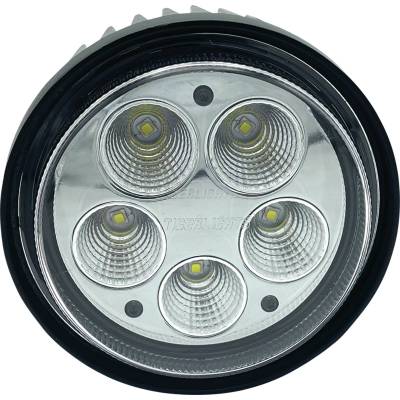Rareelectrical - Led Large Round Headlight Insert Flood 12-24V Compatible With John Deere 8225R 8245R 8270R 8295R - Image 2