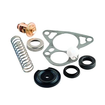 New Thermostat Kit Compatible With Johnson/Evinrude 6 Cyl 3.500 Bore Cross Flow 150 Hp 6 Cyl 3.625