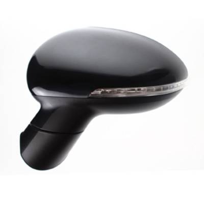 New Left Driver Side Power Heated Door Mirror Compatible With 2012-2014 Kia Rio Lx Ex Sx 1.6L I4