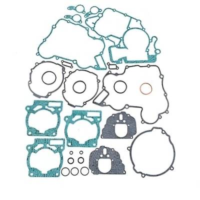 Gasket Kit Compatible With 1998-1999 1998-2002 Ktm 200 Exc/Egs/Mxc/Sx 2-Stroke Liquid-Cooled 25-830