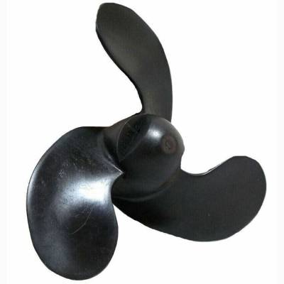 Rareelectrical - Plastic Propeller 7.25 X 6 Compatible With Johnson Evinrude Pin Drive 3.5Hp 2001-2005 3 Blade Right - Image 1