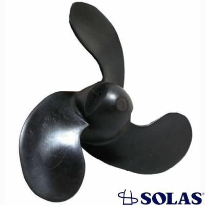 Rareelectrical - Plastic Propeller 7.25 X 6 Compatible With Mercury Pin Drive 2.5Hp 3.3Hp 3.5Hp 1990-2014 3 Blade - Image 2
