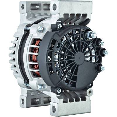 Rareelectrical - New 24 Volt 110A Alternator 28Si Quad Pad Mount Self-Excited 1-Wire Compatible With Cummins - Image 5