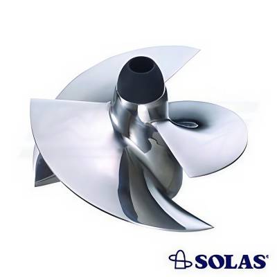 Rareelectrical - New Cambered 3-Blade 140Mm Impeller Compatible With 1996-1999 Sea-Doo Speedster 720 96-99 Sportster - Image 2