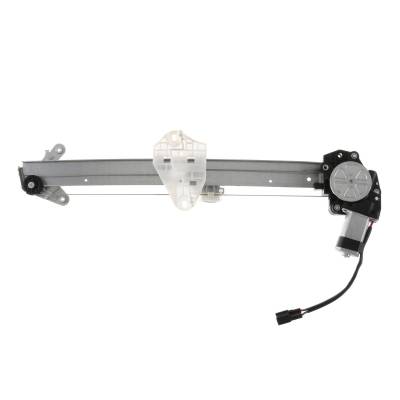Power Window Motor And Regulator Assembly Front Compatible With 2013-2017 Honda Accord Sedan OEM