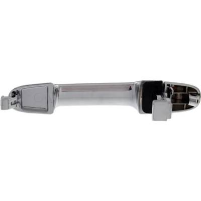 Rareelectrical - Left Front Or Rear Exterior Door Handle Compatible With 2007-2012 Hyundai Elantra Chrome Without Key - Image 5
