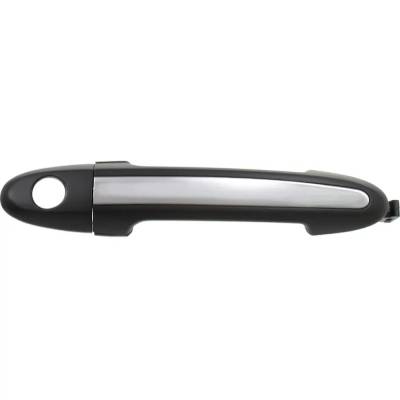 Front Driver Side Exterior Door Handle Compatible With 2007-2012 Hyundai Santa Fe Chrome With Key