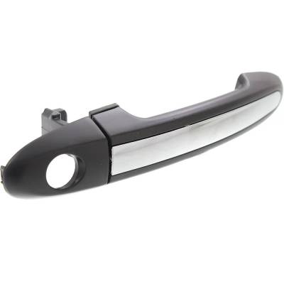 Rareelectrical - Front Driver Side Exterior Door Handle Compatible With 2007-2012 Hyundai Santa Fe Chrome With Key - Image 3