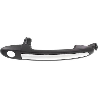 Rareelectrical - Front Driver Side Exterior Door Handle Compatible With 2007-2012 Hyundai Santa Fe Chrome With Key - Image 4