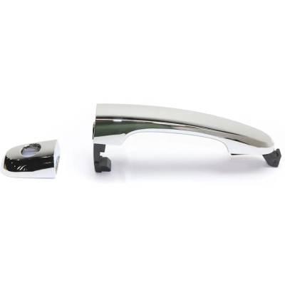 Rareelectrical - Front Driver Side Exterior Door Handle Compatible With 2011-2015 Kia Sorento Chrome With Key Hole - Image 4