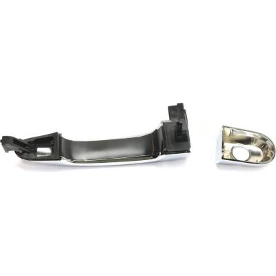 Rareelectrical - Left Front Exterior Door Handle Compatible With 2011-2015 Kia Sorento Chrome With Key Hole - Image 5