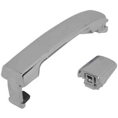 Rareelectrical - Front Or Rear Driver Side Exterior Door Handle Compatible With 2004-2015 Nissan Maxima Nissan - Image 2